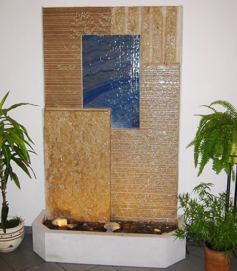 Steinbrunnen aus Naturstein für Garten und Zimmer | Steinmetz Baldauf