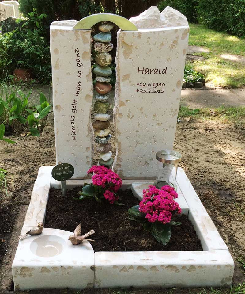 Besonderes Urnengrab in Berlin